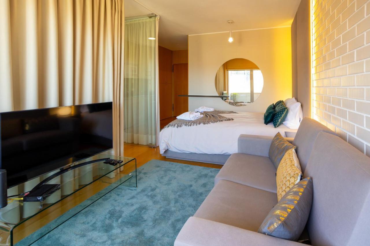 Estudio Encantador Com Vistas Para O Douro Gaia บีลาโนวาเดกายา ภายนอก รูปภาพ